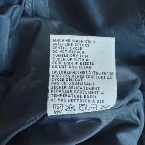 Hard Rock Cafe Navy V-Neck Jacket Phoenix Small - Picture 7 of 8